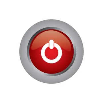 Power Button Stock-Illustration