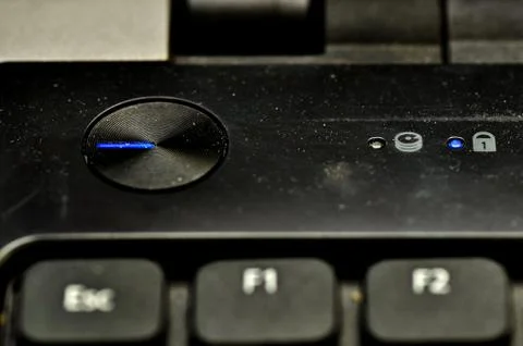 Power button Stock Photos