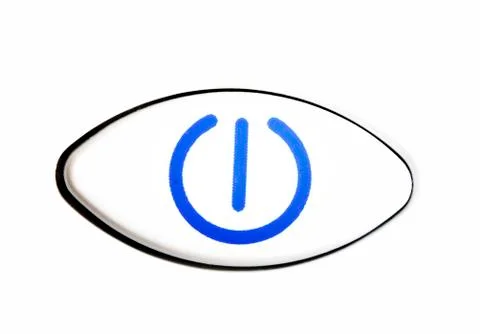 Power button. Stock Photos