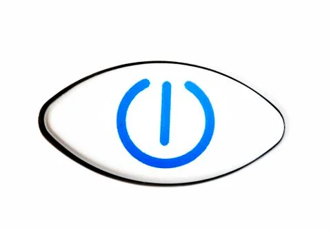 Power button. Stock Photos