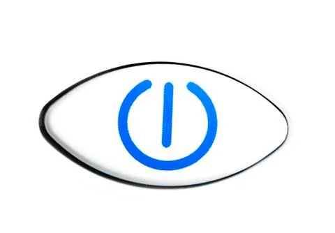 Power button. Stock Photos