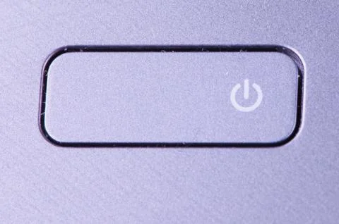 Power Button Foto stock