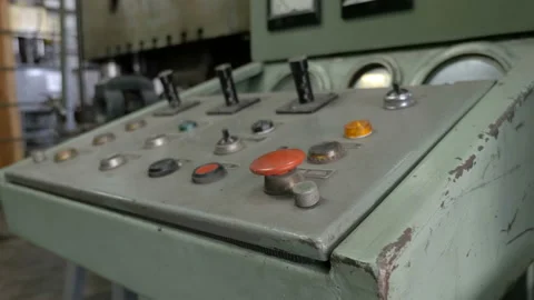 Power button. Remote control. Control panel. Stock Footage 87725290