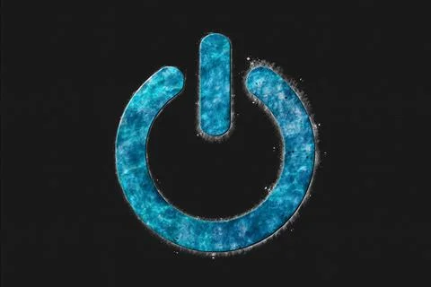 Power button sign, Power Button symbol 스톡 일러스트
