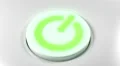 Power button switch turn off green HD Footage