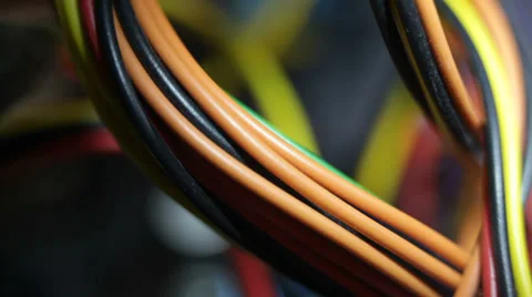 Power cable and pliers 库存影片 30997132