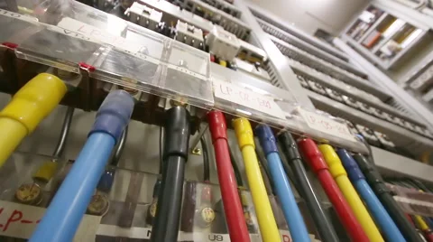 Power cable in control panel 動画素材 62912372