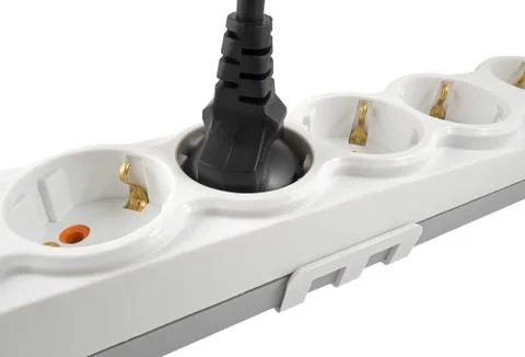 Power cable filter Stock Photos