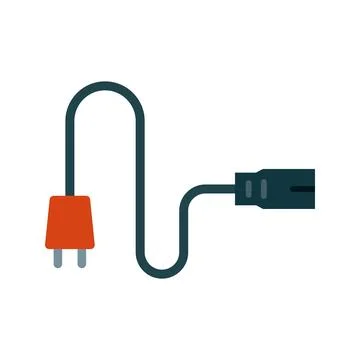 Power Cable Illustrazione stock