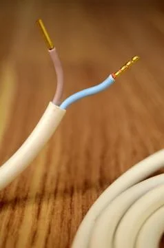 Power cable Foto stock