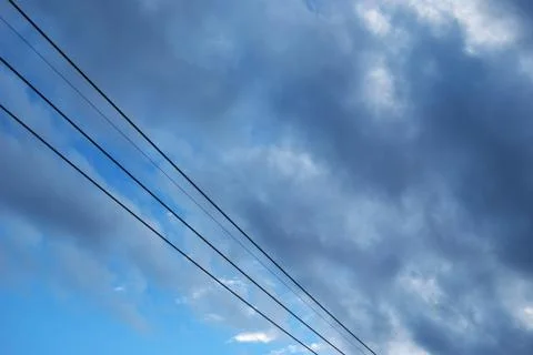 Power cable Stock Photos