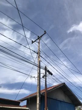 Power cable Stock-Fotos