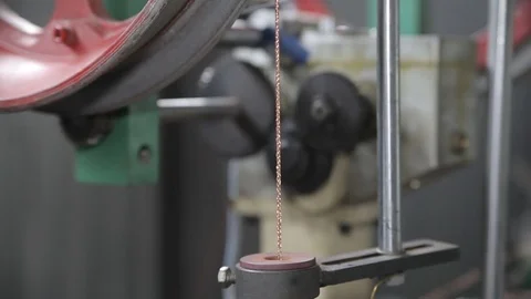 Power cable production Stock Footage 80846019