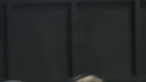 Power cleans front squats slow motion Stock Footage 105012905