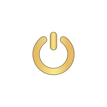 Power computer symbol Stock Illustration