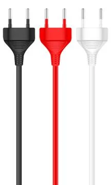 Power cord Stock Illustration