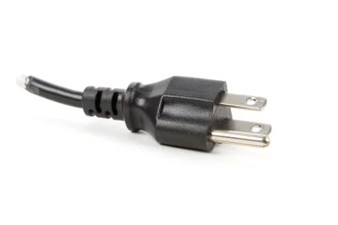 Power Cord Plug 스톡 사진