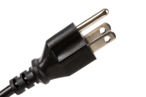 Power Cord Plug Stock Photos