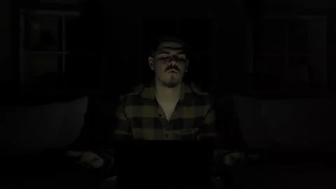 Power cut. House. Stock-Footage 237786193