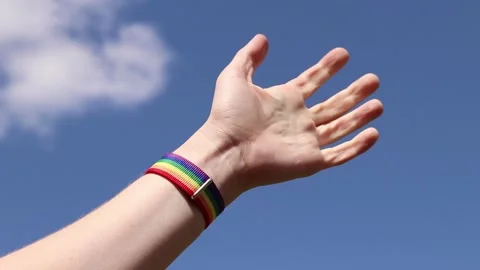 Power of diversity, LGBTQ+ pride Stock Footage 340402634