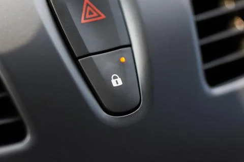 Power door lock button Foto stock