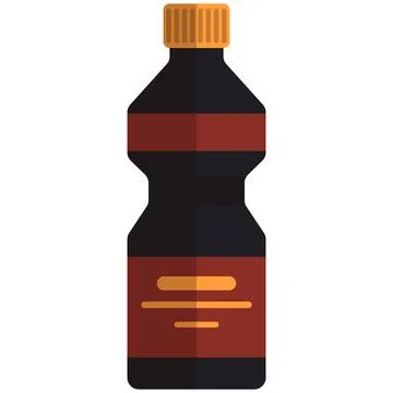 Power drink bottle vector isolated on white background Stock Illustration