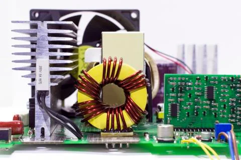 Power electronic device Stock Photos