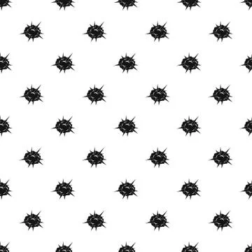 Power explosion pattern vector Illustrazione stock