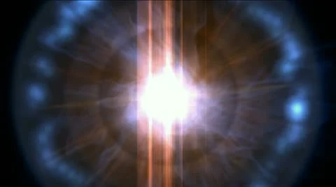 Power explosion ray laser energy magic dust fireworks particles background. Stock-Footage 11408892