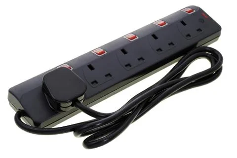 Power extension board Foto stock