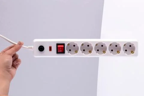 Power extension Stock Photos