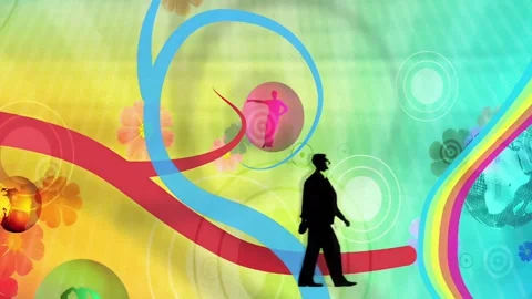 Power flower loop Stock Footage 292921516