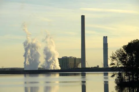 Power Generating Plant Foto stock