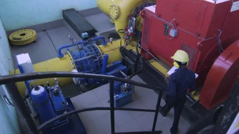 Power Generation Machine 스톡 동영상 288847613