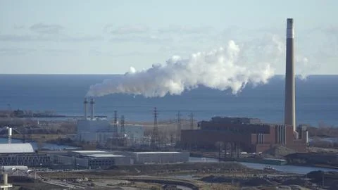 Power Generation Site 6K Stock Photos