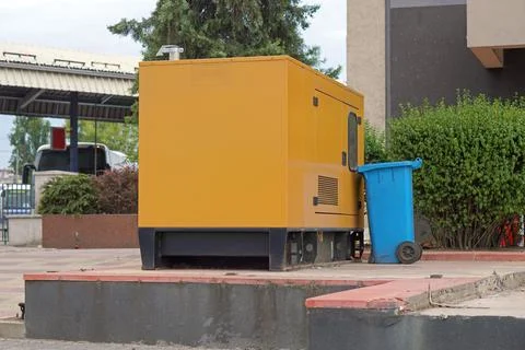 Power generator box Stock Photos