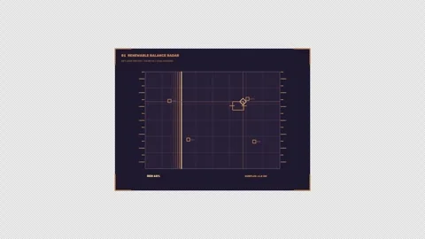 Power Grid Sustainability HUD Seamless Loop Stock Footage 342289061