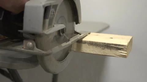 Power Hand Saw Stock Footage 58843948