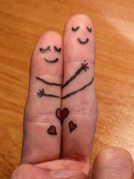 The Power of Hug Foto stock