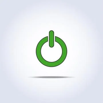 Power icon Stock Illustration