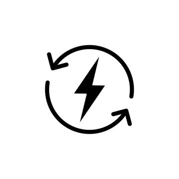Power icon vector. Power Switch Icon. Electric power Stock Illustration