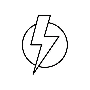 Power icon vector. Power Switch Icon. Electric power Stock Illustration