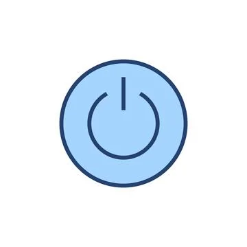 Power icon vector. Power Switch sign and symbol. Electric power 스톡 일러스트
