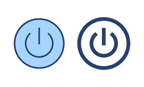 Power icon vector. Power Switch sign and symbol. Electric power イラスト素材