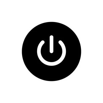 Power icon vector. Power Switch sign and symbol. Electric power Stock Illustration