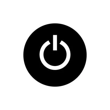 Power icon vector. Power Switch sign and symbol. Electric power 스톡 일러스트