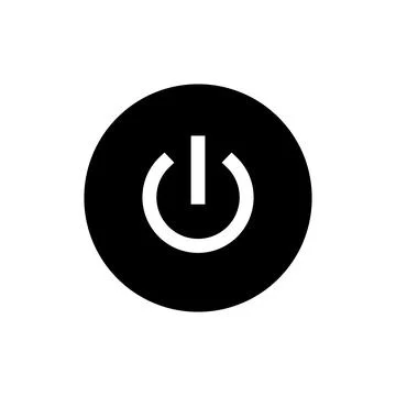 Power icon vector. Power Switch sign and symbol. Electric power Stock Illustration