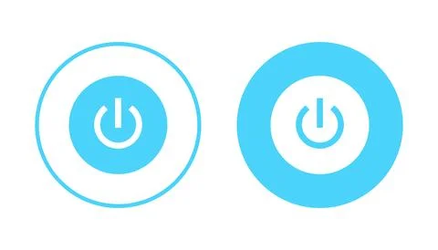 Power icon vector. Power Switch sign and symbol. Electric power イラスト素材