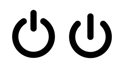 Power icon vector. Power Switch sign and symbol. Electric power イラスト素材