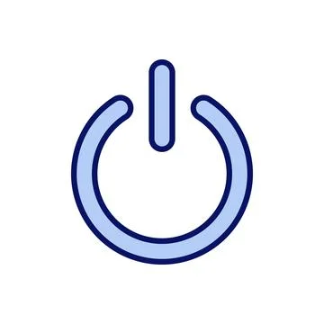 Power icon vector. Power Switch sign and symbol. Electric power イラスト素材